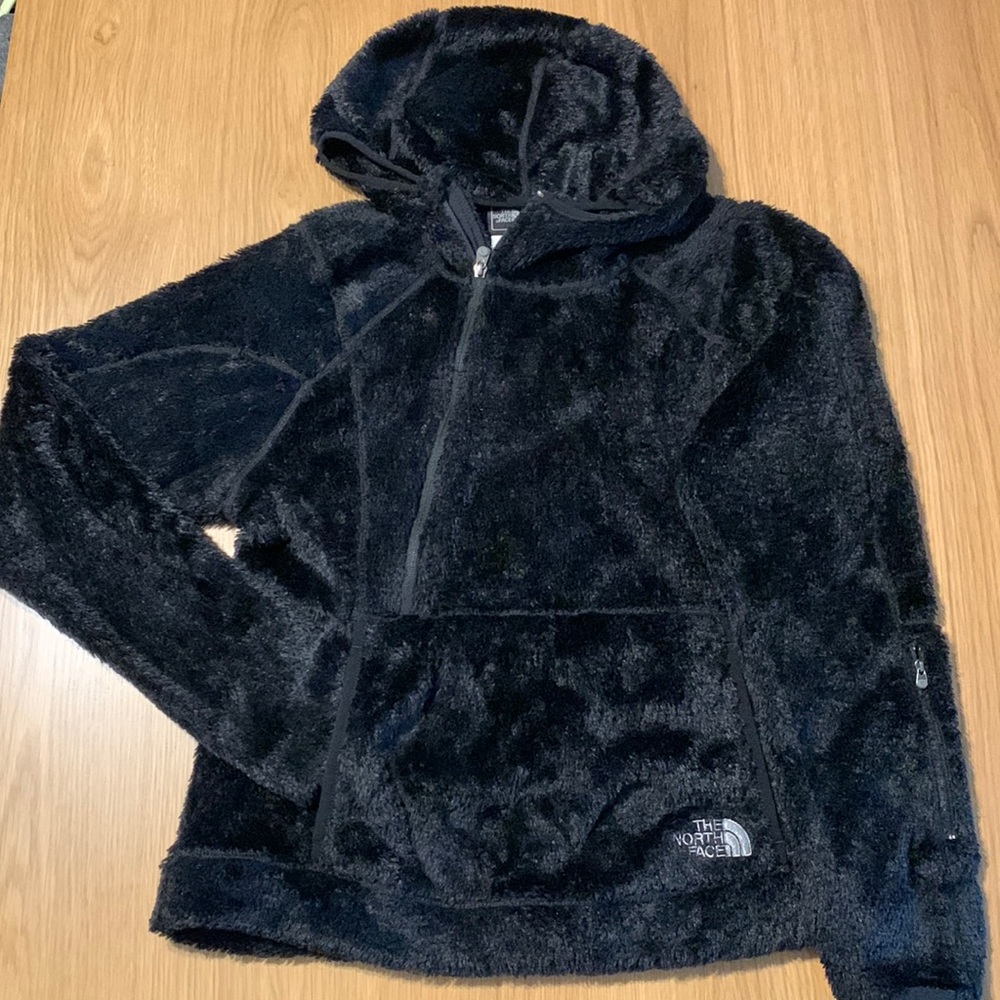 The north face plush hoodie